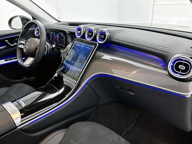 Mercedes-Benz GLC-KLASSE 300 e 4MATIC AMG Plug-In Hybride | 360 graden Camera | Memory seats | Schuifkanteldak | Sfeerverlichting | Chroompakket | Keyless entry Inclusief 24 maanden MB Certified garantie voor Europa.
