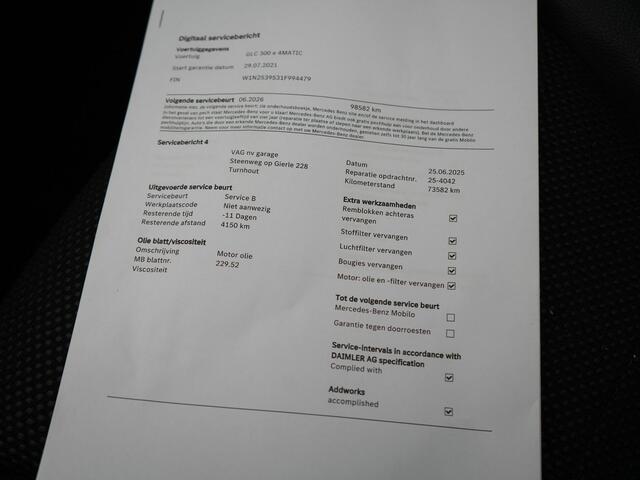 Mercedes-Benz GLC-KLASSE 300e 4MATIC Premium Plug In Hybrid 320pk Dealer O.H. PHEV | Trekhaak Af Fabriek | Panodak | Camera | Lederen Sportstoelen Verwarmd | Sfeerverlichting | Apple Carplay | Sidesteps | Navigatie | DAB |