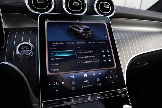 Mercedes-Benz GLC-KLASSE 400e AMG 4-Matic | 381PK | Achterasbesturing | Head-up | Luchtvering | Burmester | Keyless-go | Leder exclusief | Sfeerverlichting | 2024.