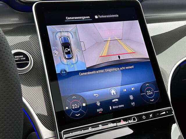 Mercedes-Benz GLC-KLASSE 300e 4MATIC Sport Edition | Premium | Nightpakket | Rijassistentiepakket Plus | Treeplanken in aluminiumlook | Trekhaak | Panoramaschuifdak | Smartphone integratie | 360° camera | Sfeerverlichting |