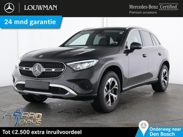 Mercedes-Benz GLC-KLASSE 300 e 4MATIC Plug-In Hybride Trekhaak | Ledkoplampen | Memory Voorstoelen | Stoel en Stuurverwarming | Parkeerpakket met achteruitcamera. Inclusief 24 maanden Mercedes-Benz Certified garantie voor Europa.