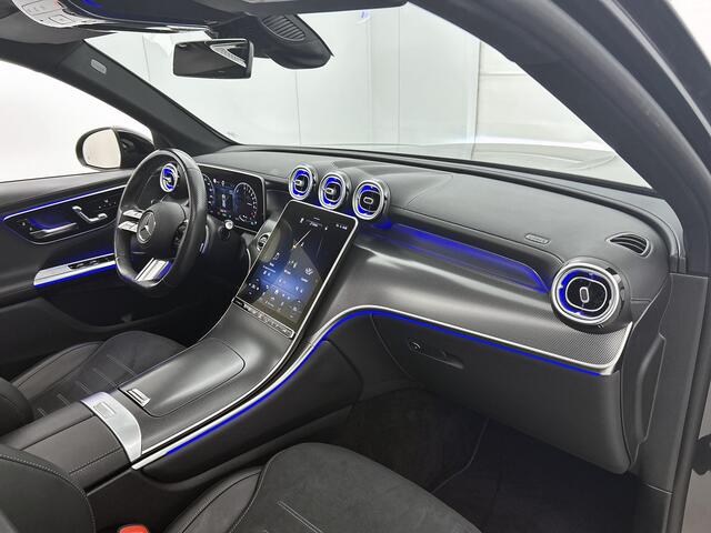 Mercedes-Benz GLC-KLASSE 300 e 4MATIC AMG line | Panorama schuifdak | Night pakket | Burmester Sound | Distronic | Treeplanken | 360gr camera | Inclusief 24 maanden MB Certified garantie voor Europa.