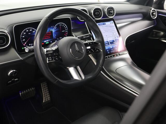 Mercedes-Benz GLC-KLASSE 300e 4MATIC AMG Line | Night | Trekhaak | Burmester | Panoramadak | Memory | Multispaaks lichtmetalen velgen |