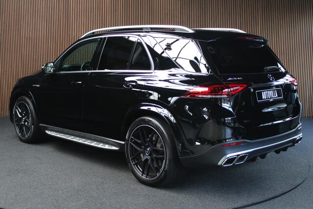 Mercedes-Benz GLE-KLASSE AMG 63 4M+ 360 ACC 22'' Panodak HUD Matrix Elektr. trekhaak Leer Climate voor & achter Memory Stoelventilatie Stoelverwarming PTS Carplay Burmester Navi Elektr. achterklep Elektr. stuurkolom Keyless entry Ambient