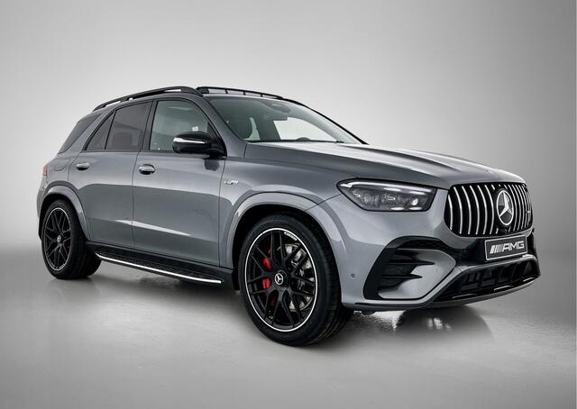 Mercedes-Benz GLE-KLASSE AMG 53 4MATIC+ Premium Plus | Night Edition | Trekhaak | Sierelementen AMG carbon | Stoelverwarming achter | Head-up display | Adaptieve cruise control | Verlichte treeplanken | 22 inch kruisspaaks velgen |