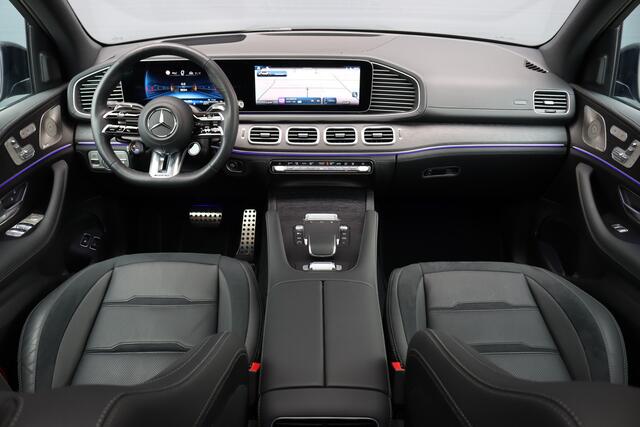 Mercedes-Benz GLE-KLASSE AMG 53 Hybrid Premium 4MATIC+ Aut9 | Luchtvering | Distronic | Memory | Trekhaak | Stoelventilatie | Verwarmd Stuurwiel | HUD | Burmester | Keyless Go | Augmented Reality |