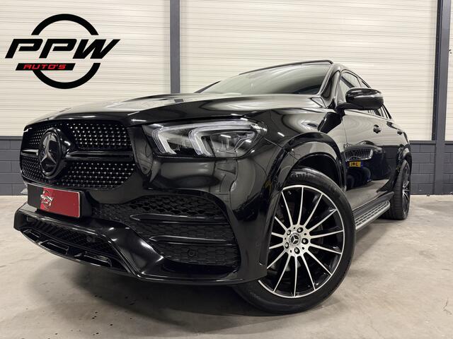 Mercedes-Benz GLE-KLASSE Coupé 350 e 4MATIC AMG PANO/LUCHTVERING/BURMESTER/TREKHAAK/HEAD-UP/ACC/CAMERA/MEMORY+MASSAGE/DISTRONIC/21"/BLACK STYLE/VOLLEDIG MERCEDES DEALER HISTORIE