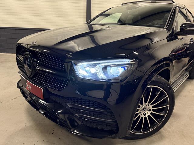Mercedes-Benz GLE-KLASSE 350 e 4MATIC AMG PANO/LUCHTVERING/BURMESTER/TREKHAAK/HEAD-UP/ACC/CAMERA/MEMORY+MASSAGE/DISTRONIC/21"/BLACK STYLE/VOLLEDIG MERCEDES DEALER HISTORIE