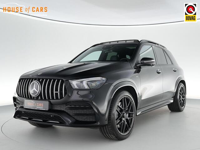 Mercedes-Benz GLE-KLASSE 53 AMG 435pk 4MATIC+ Premium Plus |panoramadak|Burmester|sportuitlaat|massage|memory|luchtvering|head-up display|360° camera|carbon interieur|stoelventilatie en verwarming|