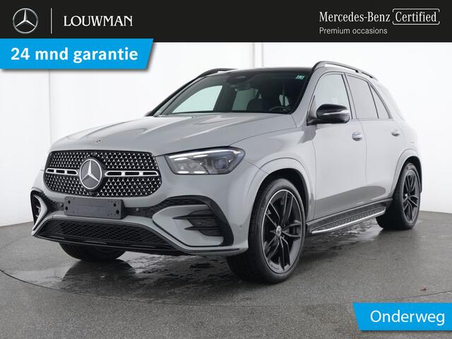 Mercedes-Benz GLE-KLASSE 400 e 4MATIC AMG Plug-In Hybride AMG Line | Night Pakket | Trekhaak | Panorama Schuif=Kanteldak | 22 Inch AMG Velgen | Airmatic. Inclusief 24 maanden MB Certified garantie voor Europa.
