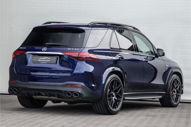 Mercedes-Benz GLE-KLASSE AMG 53 Hybrid 4MATIC+ Premium + Manufaktur Mysticblauw , Massage, Burmester, 585pk
