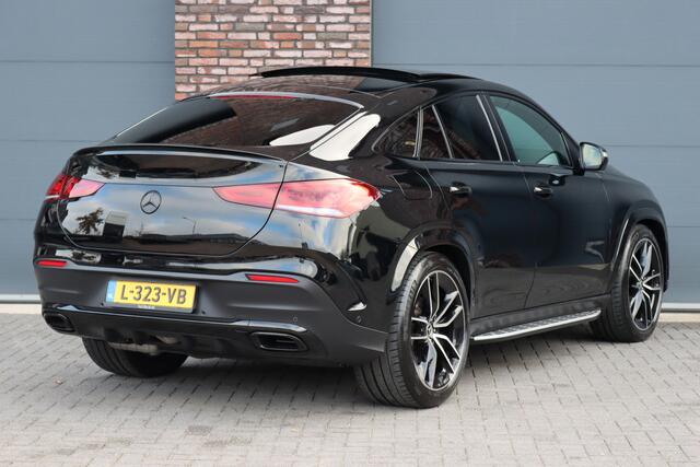 Mercedes-Benz GLE-KLASSE Coupé 350 d 4MATIC AMG Line | Luchtvering | Burmester | Panoramadak | Trekhaak | Surround Camera | Dodehoekassistent | Multibeam LED | Bekerhouder verwarmd |
