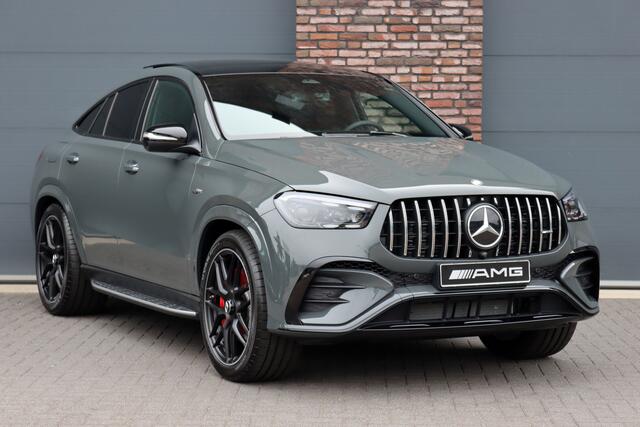 Mercedes-Benz GLE-KLASSE Coupé AMG 53 Hybrid 4MATIC+ Premium Aut9 | Facelift | 'Manufaktur' | Airmatic | Distronic | Carbon | Panoramadak | Massage | Trekhaak | Vlakkenverwarming | HUD | Stoelventilatie | Luchtkwaliteitspakket |