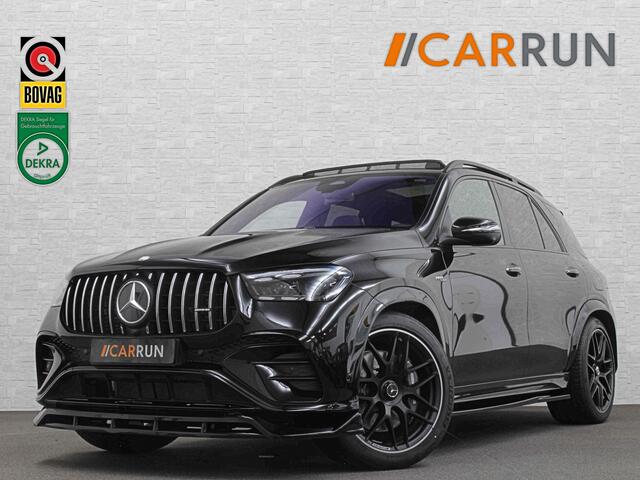 Mercedes-Benz GLE-KLASSE AMG 53 Hybrid 4MATIC+ | Nieuw! | Panorama | Massage | Soft-Close | ACC | 360 Camera | Stoelventilatie | Head-Up | Burmester | Trekhaak | Stoelverwarming V+A | 4-Zone Clima | AMG Drive-Unit | ISO & Warmtewerend Glas | 22 Inch | Keyless-Go | Night-Pakket | 