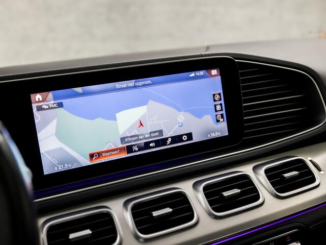 Mercedes-Benz GLE-KLASSE 450 4MATIC AMG Sport 368Pk Automaat (PANORAMADAK, LUCHTVERING, WIDESCREEN, TREEPLANKEN, MEMORY SEATS, 360 CAMERA, BURMESTER, ADAPTIVE CRUISE, APPLE CARPLAY, KEYLESS, NIEUWSTAAT)