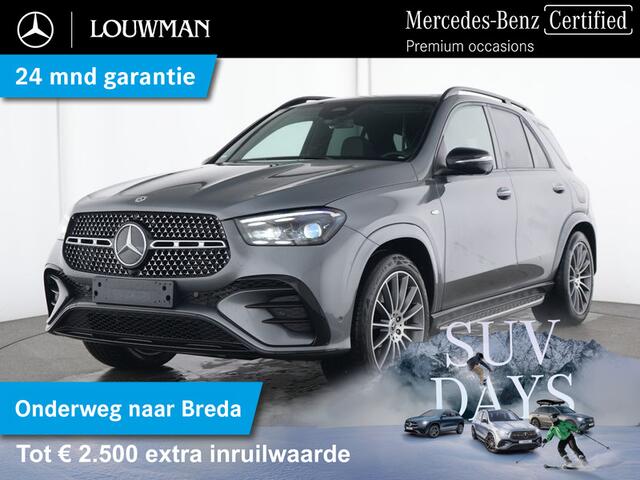 Mercedes-Benz GLE-KLASSE 400 e 4MATIC AMG Line Premium AMG Line | Night Pakket | Airmatic | Panorama Schuif-Kanteldak | Trekhaak | Memory Voorstoelen | Inclusief 24 maanden Mercedes-Benz Certified garantie voor Europa.