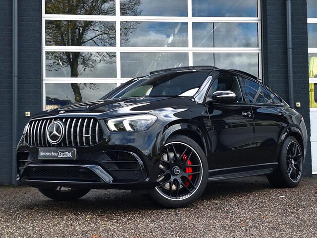 Mercedes-Benz GLE-KLASSE Coupé AMG 63 S 4MATIC+ | Panoramadak | Night pakket | Burmester high-end 3D | Nappaleder zwart | Trekhaak | Rijassistentiepakket | 360° camera | Massage stoelen | Memory pakket | Dodehoekassistentie | Multibeam LED | Keyless-GO | Elektrische achterklep