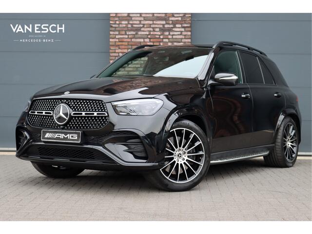 Mercedes-Benz GLE-KLASSE 350 de 4MATIC AMG Line Aut9 | Facelift | Luchtvering | Panoramadak | Trekhaak | Burmester | Verwarmd Stuurwiel | Leder | Mulitbeam LED | Nightpakket | Keyless Go |