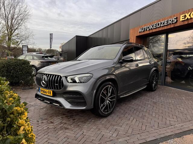 Mercedes-Benz GLE-KLASSE 450 4MATIC Premium Plus AMG Luchtvering Pano Treeplanken Navi Burmeister 22"