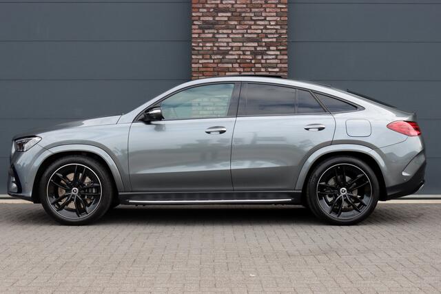 Mercedes-Benz GLE-KLASSE Coupé 350 de 4MATIC AMG Line Premium+ | Facelift | Luchtvering | Distronic | Panoramadak | Trekhaak | Memory | Nappa Leder | Burmester | Stoelventilatie | HUD | Surround Camera |