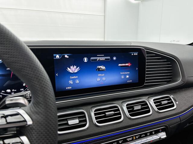 Mercedes-Benz GLE-KLASSE AMG 53 Hybrid 4MATIC+ Night Edition Premium Plus | Trekhaak | Winterpakket | Magic Vision Control | Treeplanken | Stoelventilatie voor | Rijassistentiepakket | Remklauwen in rood | 360°-camera | Sluitbekrachtiging |