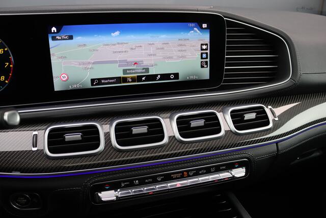 Mercedes-Benz GLE-KLASSE AMG 53 4MATIC+ Premium+ | Luchtvering | Distronic+ | Carbon | Burmester | Rijassistentiepakket | Schakelbare Uitlaat | HUD | Nappa Leder | Stoelverwarming V+A | Keyless Go |