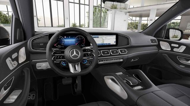 Mercedes-Benz GLE-KLASSE AMG 53 Hybrid 4MATIC+ | Alpin grau | Head up display | Panoramadak | Trekhaak | Multibeam | Winter pakket | Stoelkoeling |