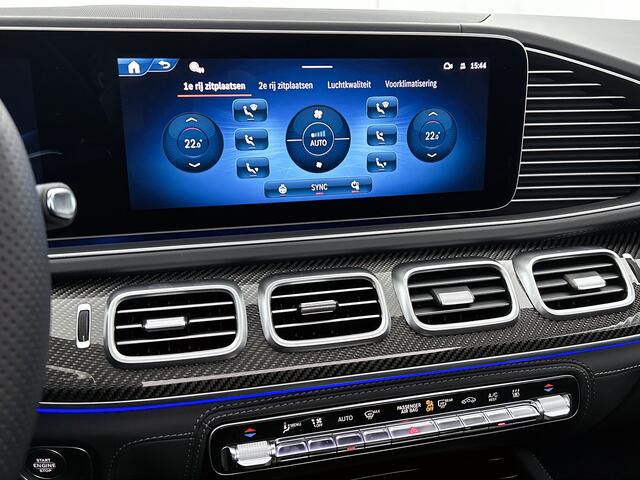 Mercedes-Benz GLE-KLASSE Coupé AMG 53 Hybrid 4MATIC+ Night Edition Premium Plus | Sierelementen AMG carbon | Winterpakket | Remklauwen rood | 22 inch AMG velgen | Stoelventilatie voor | Stoelverwarming achter | Dakhemel alcantara | Rijassistentiepakket | 360°-camera | Head-up dis