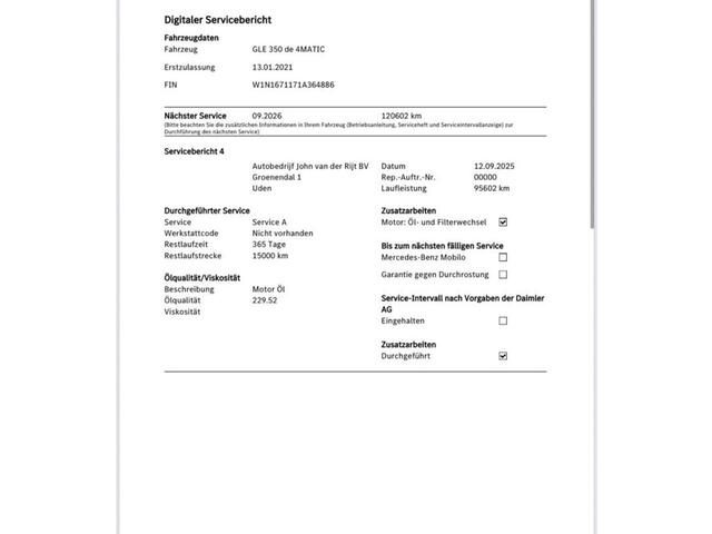 Mercedes-Benz GLE-KLASSE 350 de 4MATIC Business Line AMG Line | Binnenkort meer foto's | Burmester | Memory