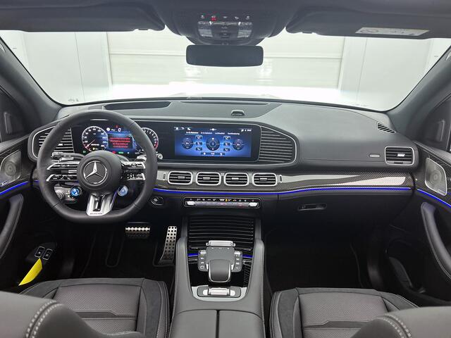 Mercedes-Benz GLE-KLASSE AMG 53 Hybrid 4MATIC+ Night Edition Premium Plus | Remklauwen in rood | Winterpakket | Sierelementen AMG carbon | Trekhaak | Verlichte treeplanken | 22 inch AMG-velgen | MAGIC VISION CONTROL |