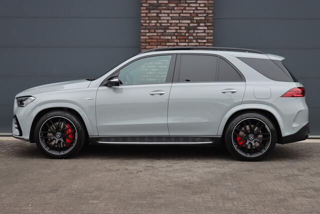 Mercedes-Benz GLE-KLASSE AMG 53 Hybrid 4MATIC+ Premium+ | Luchtvering | Distronic | Massage | Memory | Trekhaak | Verwarmd Stuurwiel | Burmester | Panoramadak | Luchtreinigingspakket | Soft-Close | Vlakkenverwarming |