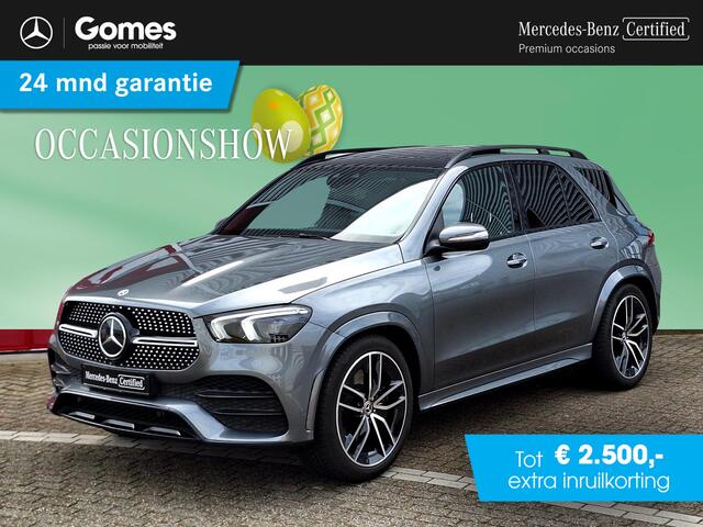 Mercedes-Benz GLE-KLASSE 350 e 4MATIC Premium Plus | Panoramadak | Night pakket | Rijassistentiepakket | AIRMATIC luchtvering | 360° Camera | Stoelverwarming + ventilatie | Sfeerverlichting | Dodehoekassistentie | Keyless-GO | Elektrische achterklep