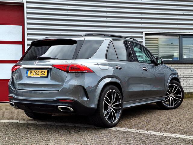 Mercedes-Benz GLE-KLASSE 350 e 4MATIC Premium Plus | Panoramadak | Night pakket | Rijassistentiepakket | AIRMATIC luchtvering | 360° Camera | Stoelverwarming + ventilatie | Sfeerverlichting | Dodehoekassistentie | Keyless-GO | Elektrische achterklep