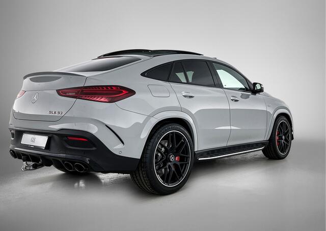 Mercedes-Benz GLE-KLASSE AMG 53 Hybrid 4MATIC+ Night Edition Premium Plus | Winterpakket | Remklauwen in rood | Sierelementen AMG carbon | Trekhaak | Dashcam | MAGIC VISION CONTROL | 22 inch kruisspaaks AMG-velgen | Verlichte treeplanken |