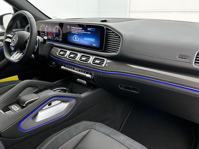 Mercedes-Benz GLE-KLASSE AMG 53 Hybrid 4MATIC+ Night Edition Premium Plus | Remklauwen Rood | Winterpakket | Sierelementen AMG carbon | Magic Vision Control | Trekhaak | 22 inch kruisspaaks AMG-velgen | Verlichte treeplanken |