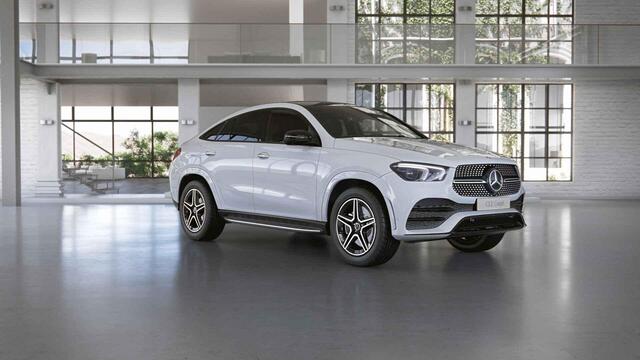 Mercedes-Benz GLE-KLASSE Coupé 350 de 4MATIC Premium Plus | AMG | Night | Burmester | Luchtvering | Memory | Panoramadak | Treeplanken |