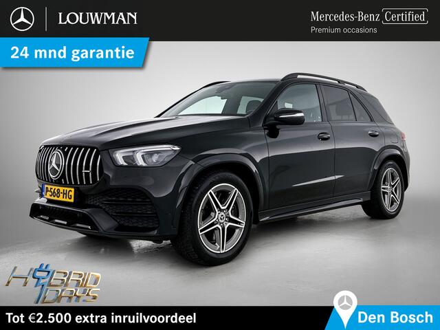 Mercedes-Benz GLE-KLASSE 350 e 4MATIC AMG Plug-In Hybride | Airmatic | Night pakket | Alarm | Spiegel pakket | Parkeersensoren + achtercamera Inclusief 24 maanden MB Certified garantie voor Europa.