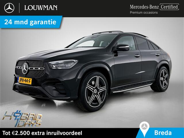 Mercedes-Benz GLE-KLASSE Coupé 400 e 4MATIC AMG Night Plug-In Hybride | Panoramadak | Airmatic | Burmester® | 360° Camera | Stoelverwarming voor + achter | Augmented Reality | Inclusief 24 maanden MB Certified garantie voor Europa.