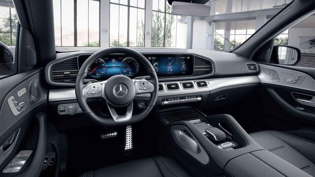 Mercedes-Benz GLE-KLASSE 350 e 4MATIC | AMG line | Night | Panoramadak | Trekhaak | Burmester | Rijassistentiepakket | Airmatic | 360 camera | Memory |