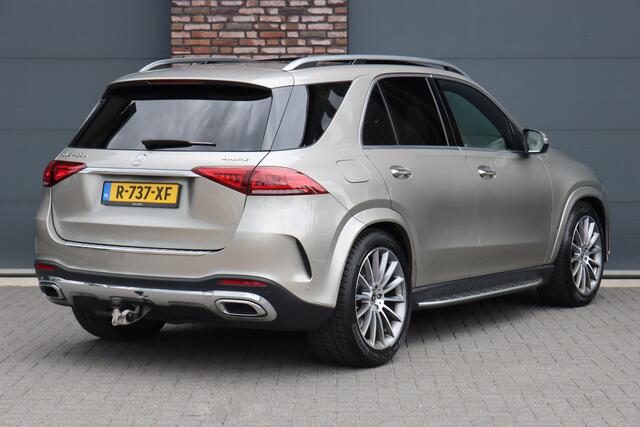 Mercedes-Benz GLE-KLASSE 400 d 4MATIC AMG Line | Luchtvering | Distronic+ | Panoramadak | Burmester | Trekhaak | Standkachel | Surround Camera | Verwarmd Stuurwiel | Keyless Go |
