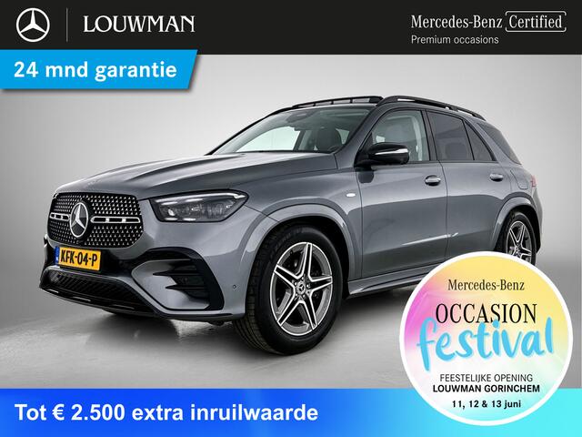 Mercedes-Benz GLE-KLASSE 400 e 4MATIC AMG Premium Plug-In Hybride | AMG Line | Night Pakket | Panoramadak | Trekhaak | Distronic | Head-up display | Inclusief 24 maanden MB Certified garantie voor Europa.