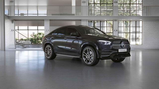 Mercedes-Benz GLE-KLASSE Coupé 350 e 4MATIC Premium Plus | AMG | Night | Treeplanken | Burmester | Trekhaak | 22" lichtmetalen velgen |