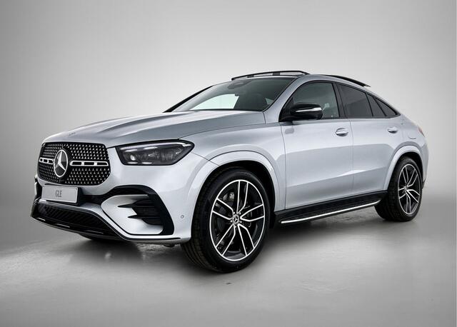 Mercedes-Benz GLE-KLASSE Coupé 400 e 4MATIC Sport Edition Premium Plus | Nightpakket | Trekhaak | Verlichte treeplanken | Panoramaschuifdak | 360° camera | Sierdelen openporig eikenhout antraciet | 22 inch vijf-dubbelspaaks AMG-velgen |
