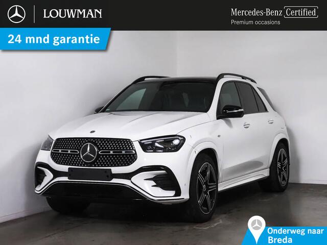 Mercedes-Benz GLE-KLASSE 400 e 4MATIC AMG Plug-In Hybride AMG Line | Night Pakket | 21 Inch AMG Velgen | Trekhaak | Panorama Schuif-Kanteldak | Stuur en Stoelverwarming. Inclusief 24 maanden Mercedes-Benz Certified garantie voor Europa.