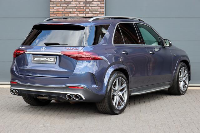 Mercedes-Benz GLE-KLASSE AMG 53 Hybrid 4MATIC+ | Luchtvering | Comfortpakket+ Achter | MBUX Tablet | Panoramadak | Trekhaak | Burmester | Memory | Surround Camera | HUD | Keyless Go | Nappa Leder | Augmented Reality |