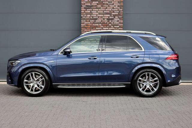 Mercedes-Benz GLE-KLASSE AMG 53 Hybrid 4MATIC+ | Luchtvering | Comfortpakket+ Achter | MBUX Tablet | Panoramadak | Trekhaak | Burmester | Memory | Surround Camera | HUD | Keyless Go | Nappa Leder | Augmented Reality |