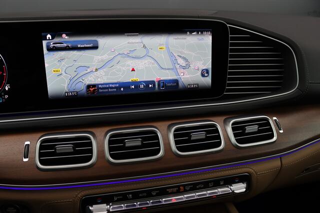 Mercedes-Benz GLS-KLASSE 580 V8 4MATIC AMG Line | Facelift | Airmatic | Panoramadak | Massage | Stoelventilatie | Memory | Burmester High End | HUD | Surround Camera | Trekhaak | Soft-Close | Vlakkenverwarming |
