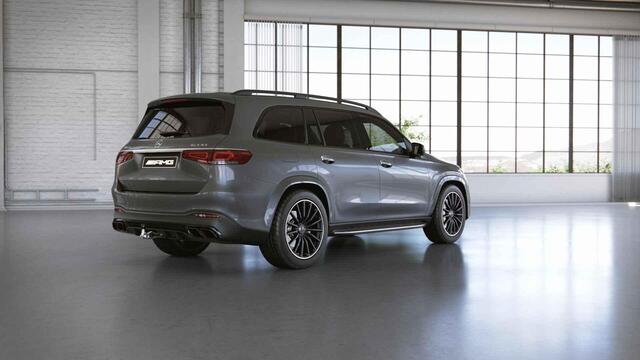 Mercedes-Benz GLS-KLASSE AMG 63 4MATIC+ Premium Plus | AMG Night | Panoramadak | 7-persoons | Burmester | Trekhaak | Treeplanken |