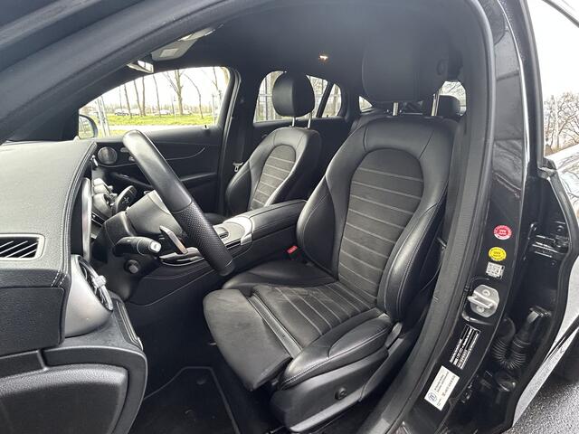 Mercedes-Benz Glc Coupé 300e AMG // Headup // Luchtvering // Memory // Burmester // 360 Camera // Distronic // Rijassistentie pakket // Keyless // Sfeerverlichting