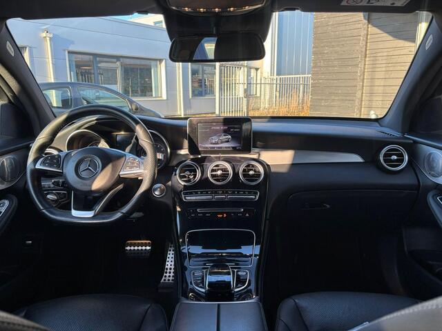 Mercedes-Benz Glc Coupé C 250 4MATIC Auto BOMVOL | AMG Pakket | DEALERONDERHOUDEN | 1e Eigenaar | Burmester | Luchtvering | Stoelventilatie | Stoelverwarming | Elektrische Achterklep | 360 camera | Head Up |
